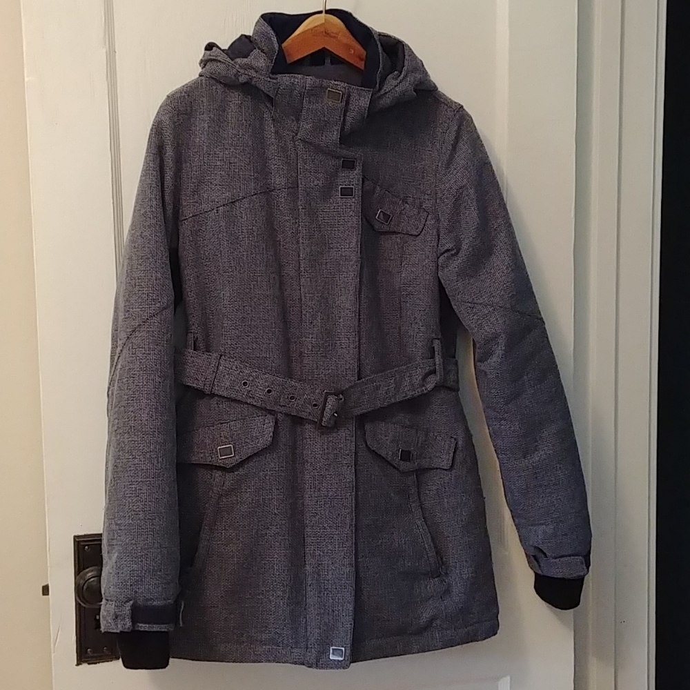 Powder Room ski/snowboard blue coat